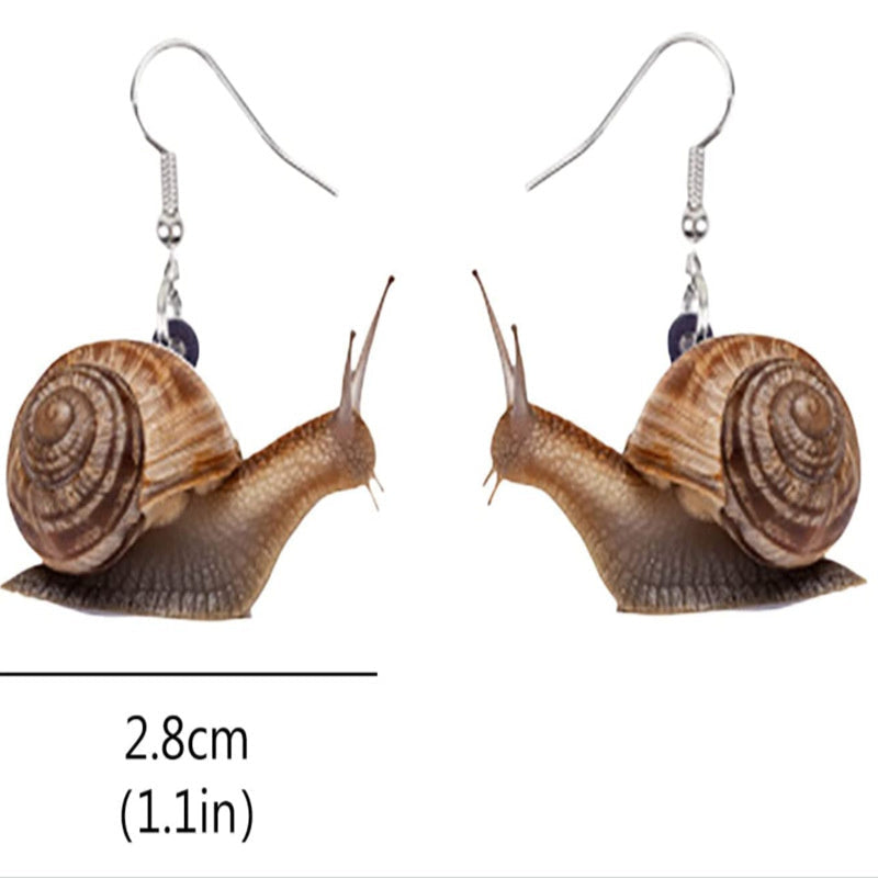 Iron Accessories Creative Earrings Animal Simulation