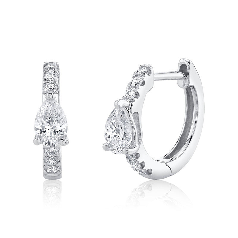 Lighter Earrings With Diamond Poppers