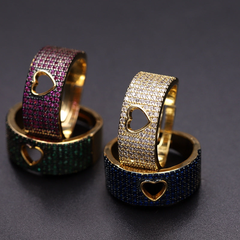 High Quality Fashion Unique Adjustable Ring Micro