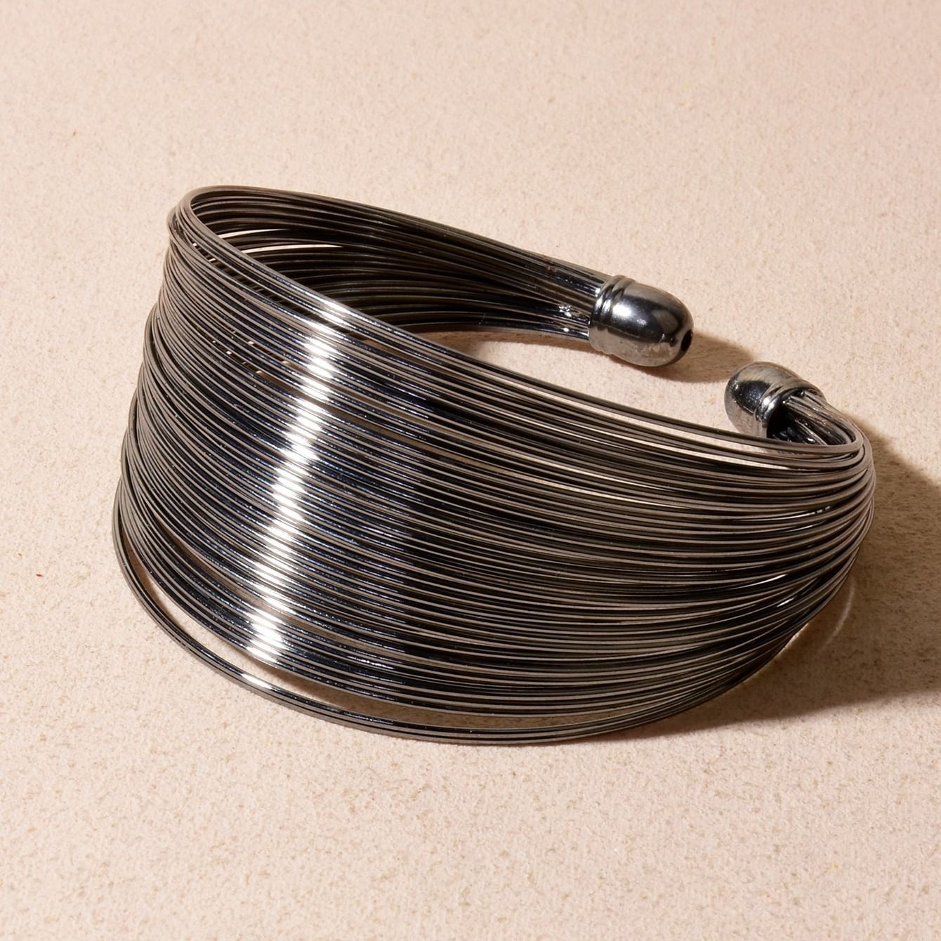Fashion Personality Geometric Layered Bangle