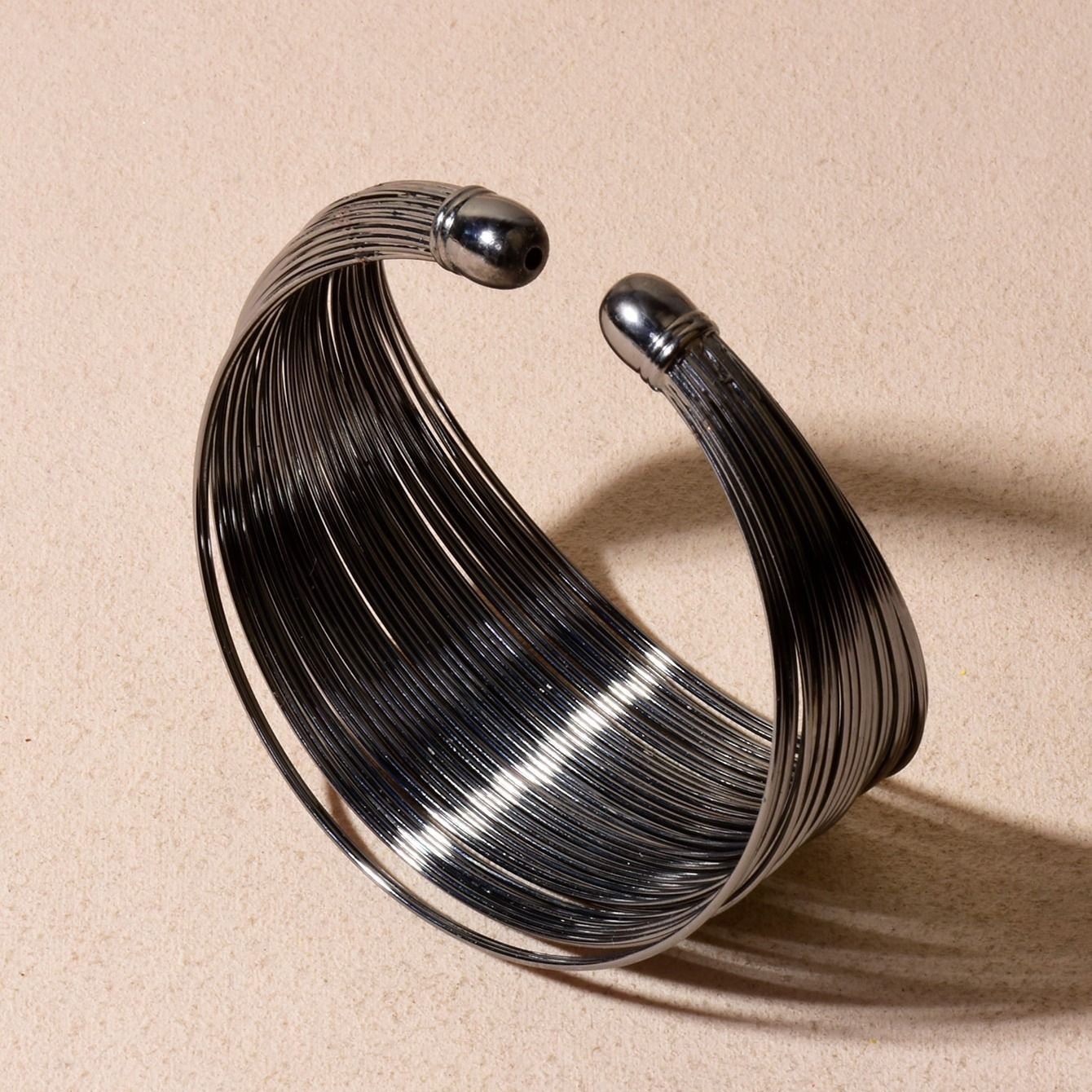 Fashion Personality Geometric Layered Bangle