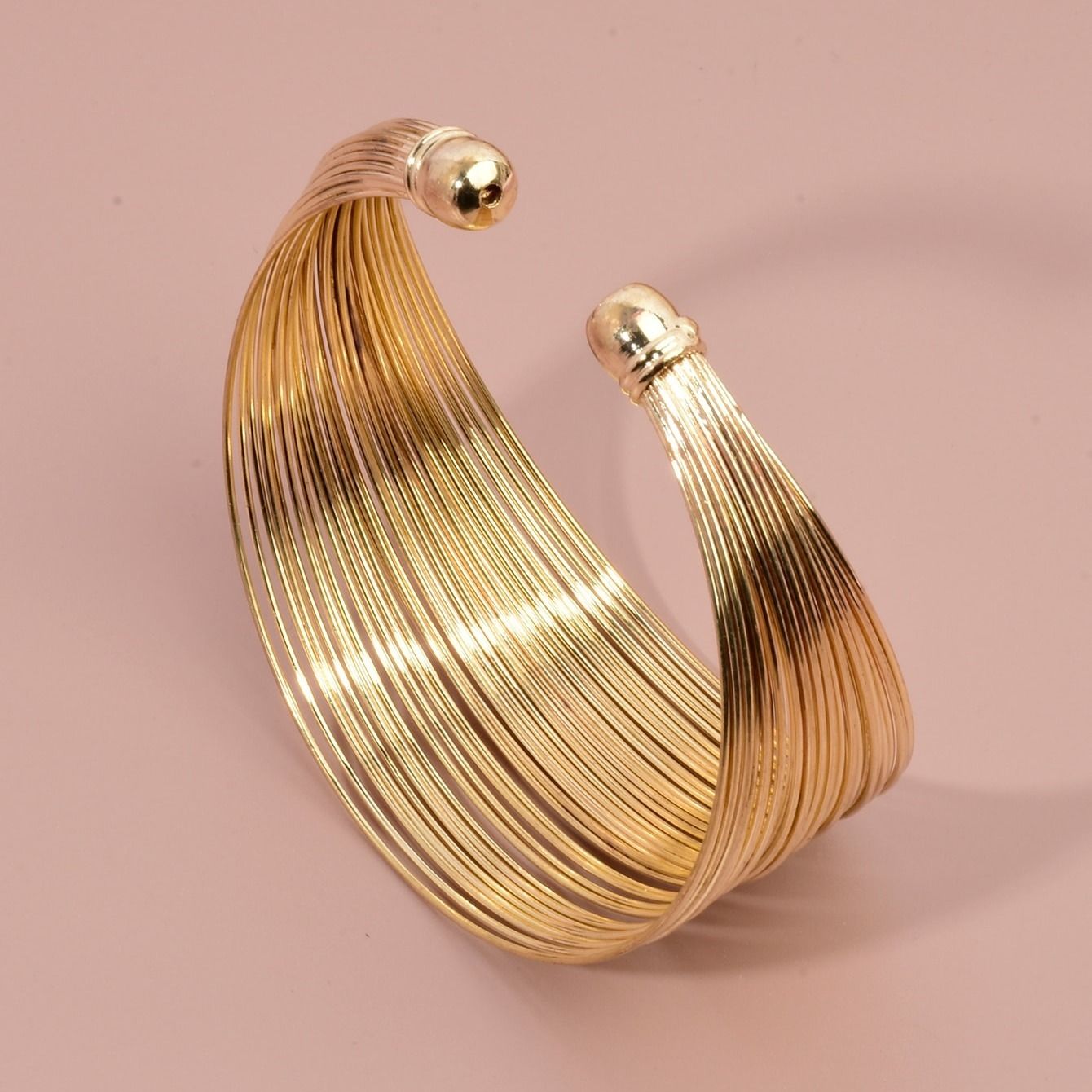 Fashion Personality Geometric Layered Bangle