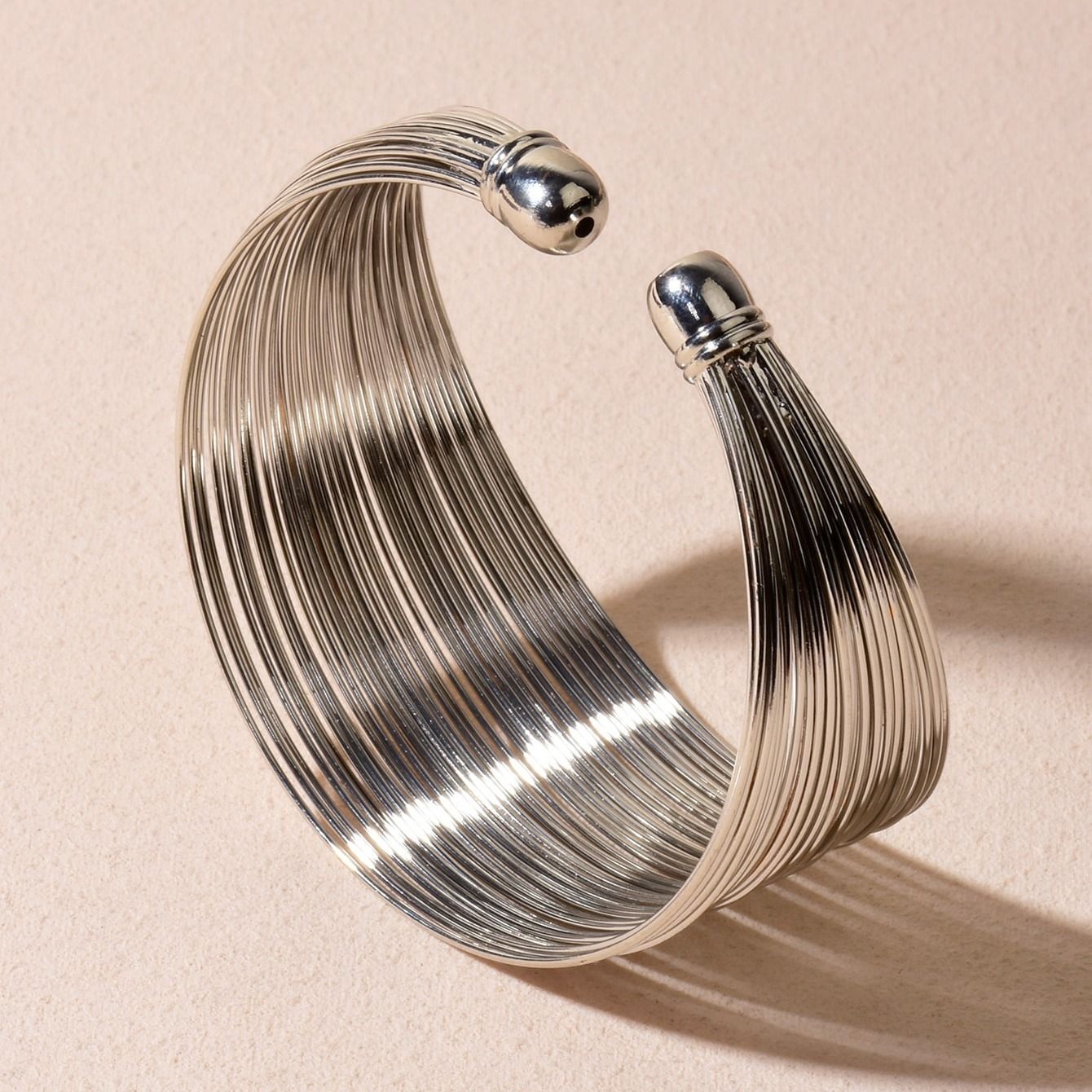 Fashion Personality Geometric Layered Bangle