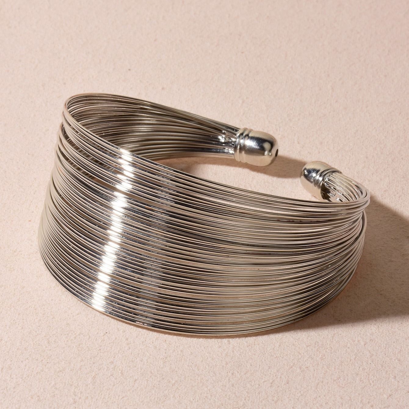 Fashion Personality Geometric Layered Bangle