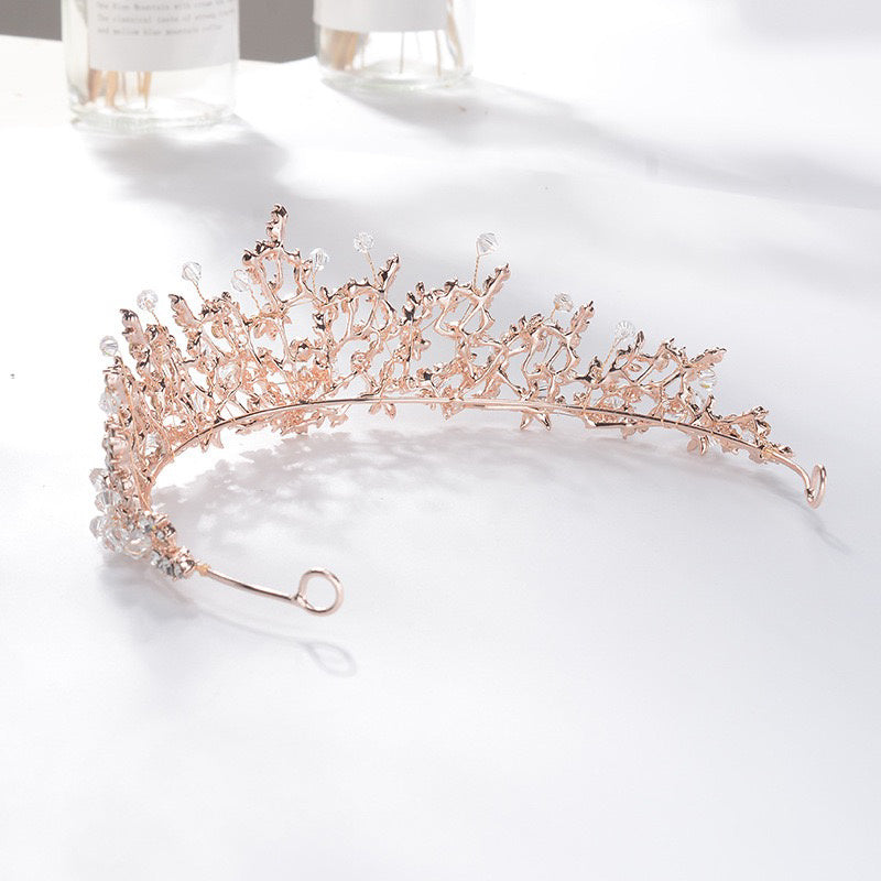 High-grade Crystal Korean Wedding Fairy Wedding Headdress