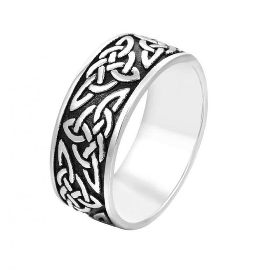Personalized Retro Punk Rock Titanium Ring