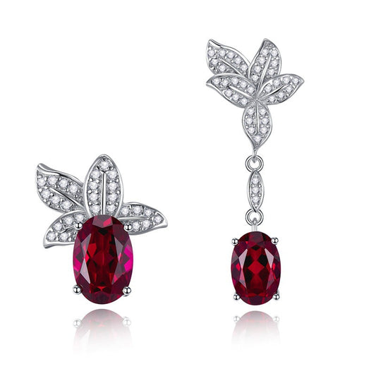 Women's Simple Personality Fashion Asymmetric Earrings