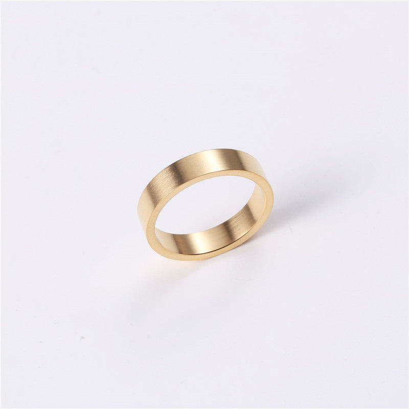 Vintage Matte Distressed Texture Ring