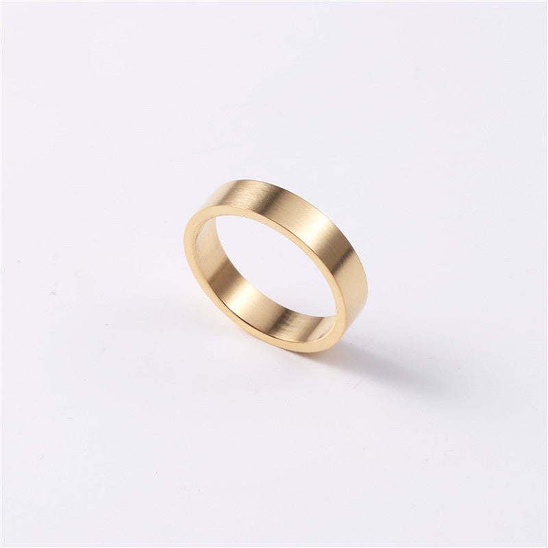 Vintage Matte Distressed Texture Ring