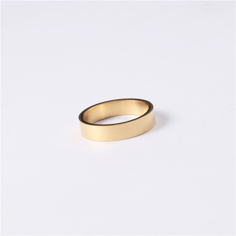 Vintage Matte Distressed Texture Ring