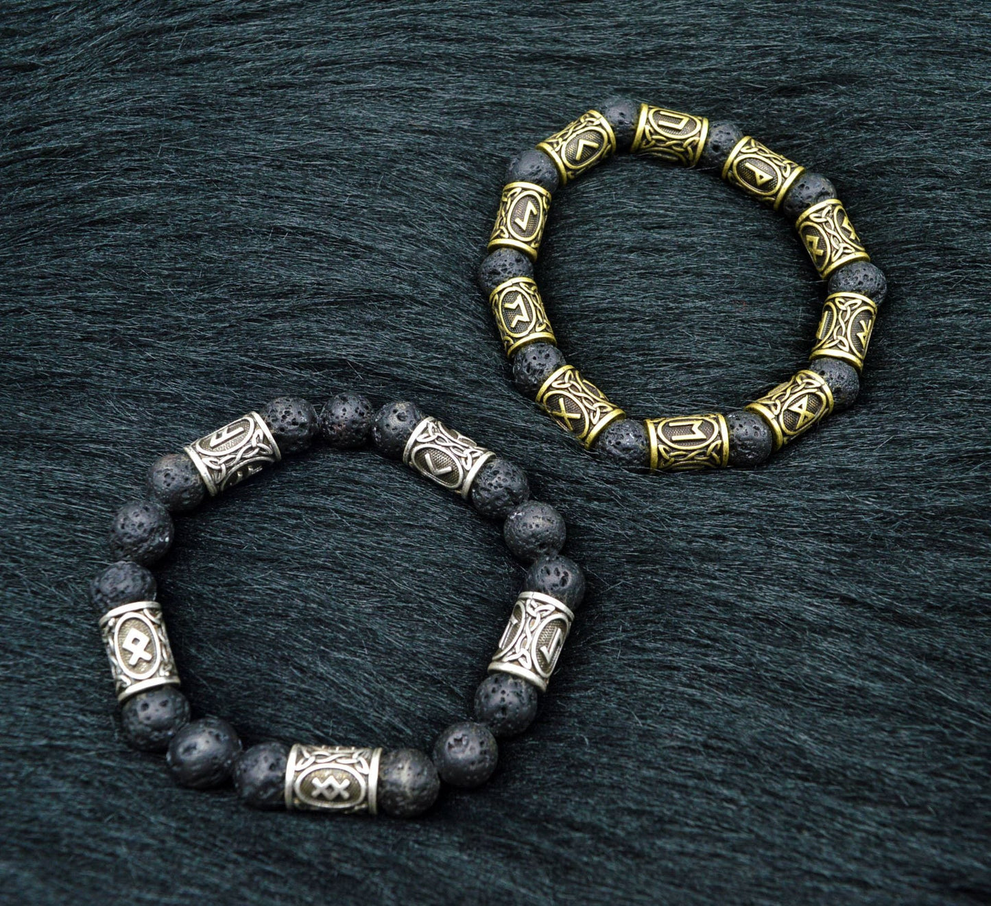 Volcanic Lava Stone Bracelet