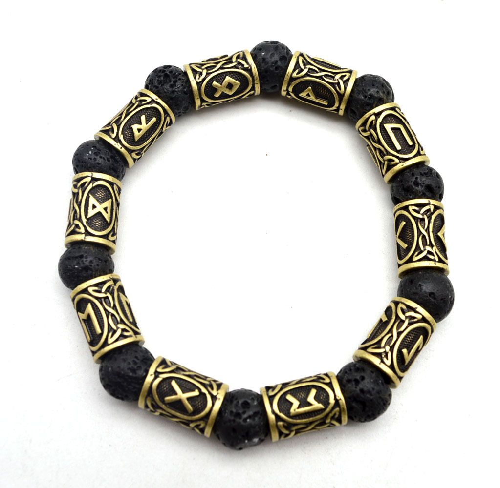Volcanic Lava Stone Bracelet