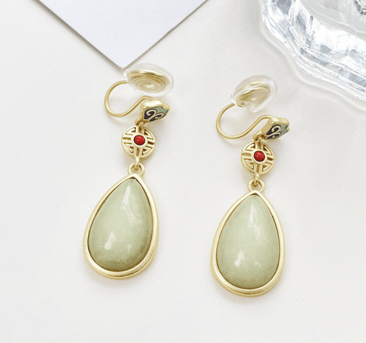 Women's Fashion Personality Colored Enamel Earrings