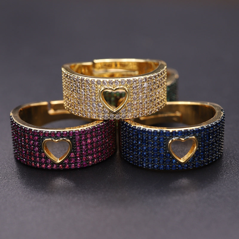 High Quality Fashion Unique Adjustable Ring Micro