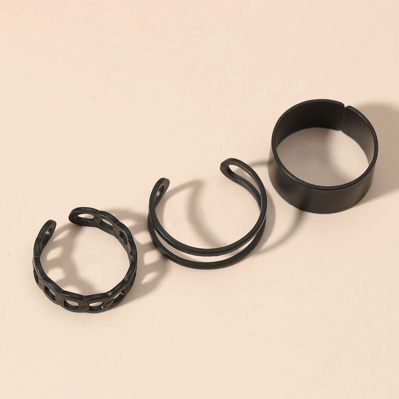 Women's Fashion Retro Knuckle Ring Suit
