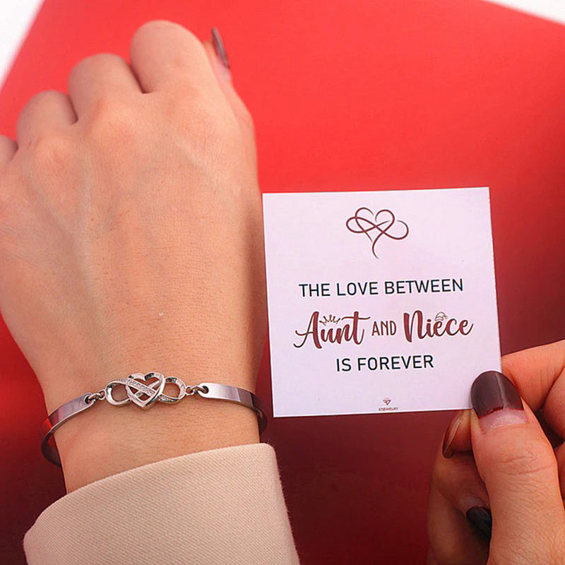 Creative Eternal Fetters Heart To Heart Bracelet
